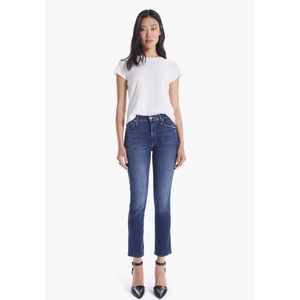 MOTHER the mid rise dazzler ankle jeans
